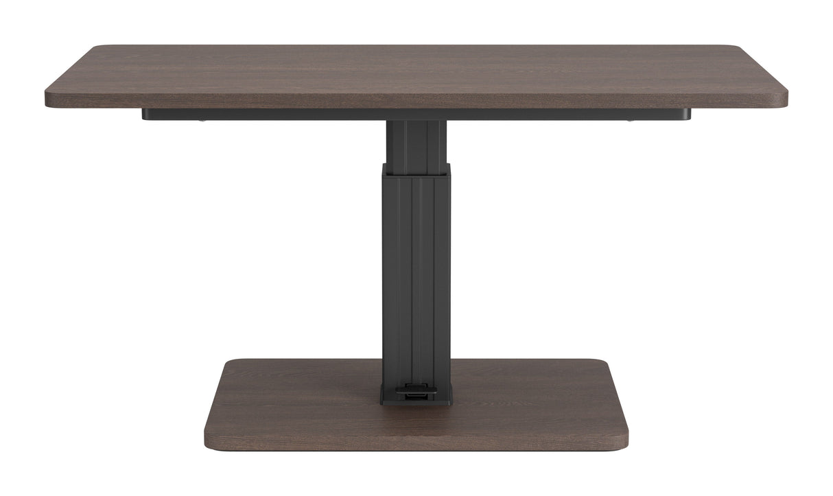 Brule Walnut Adjustable Dining Table by Zuomod at Eve Furniture