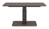 Brule Walnut Adjustable Dining Table by Zuomod at Eve Furniture