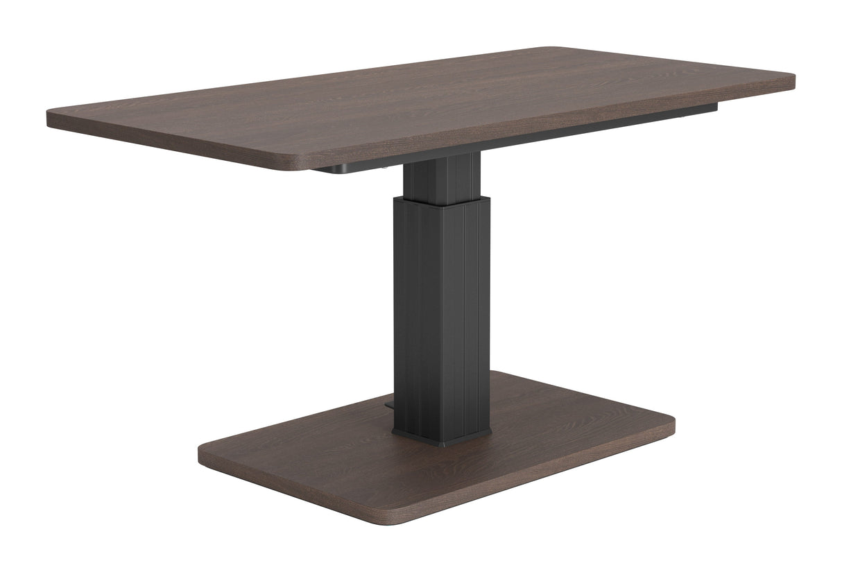 Brule Walnut Adjustable Dining Table by Zuomod at Eve Furniture