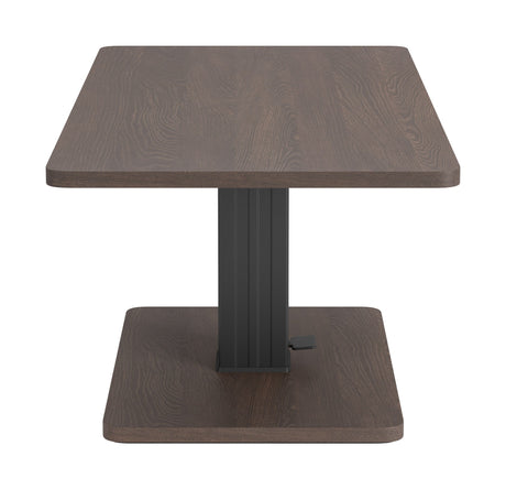Brule Walnut Adjustable Dining Table by Zuomod at Eve Furniture
