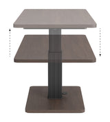 Brule Walnut Adjustable Dining Table by Zuomod at Eve Furniture