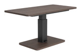 Brule Walnut Adjustable Dining Table by Zuomod at Eve Furniture