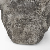 Bruno (Set of 2) 5L x 5W Silver American Bulldog Bookends by Mercana at Eve Furniture