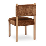 Bruno Thick Performance Chenille Straight Back Dining Chair