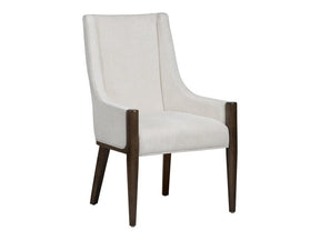 Brunswick White/Brown Dining Chair (Set of 2) by Crestview at Eve Furniture