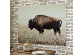 Brutus Sepia Wall Art by Ashley at Eve Furniture