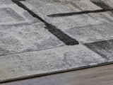 Brycebourne Black/Cream/Gray Medium Rug by Ashley at Eve Furniture