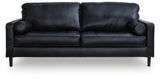 Bryceview Onyx Leather Sofa by Ashley at Eve Furniture