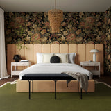 Bryn Black Bench by TOV Furniture at Eve Furniture