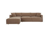 Bryn Camel Left Sectional by Moe's Home at Eve Furniture