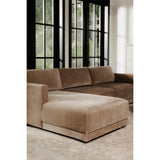 Bryn Camel Right Sectional by Moe's Home at Eve Furniture