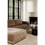 Bryn Camel Right Sectional by Moe's Home at Eve Furniture