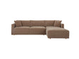 Bryn Camel Right Sectional by Moe's Home at Eve Furniture