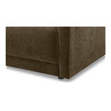 Bryn Cedar Green Left Sectional by MOES at Eve Furniture