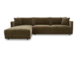 Bryn Cedar Green Left Sectional