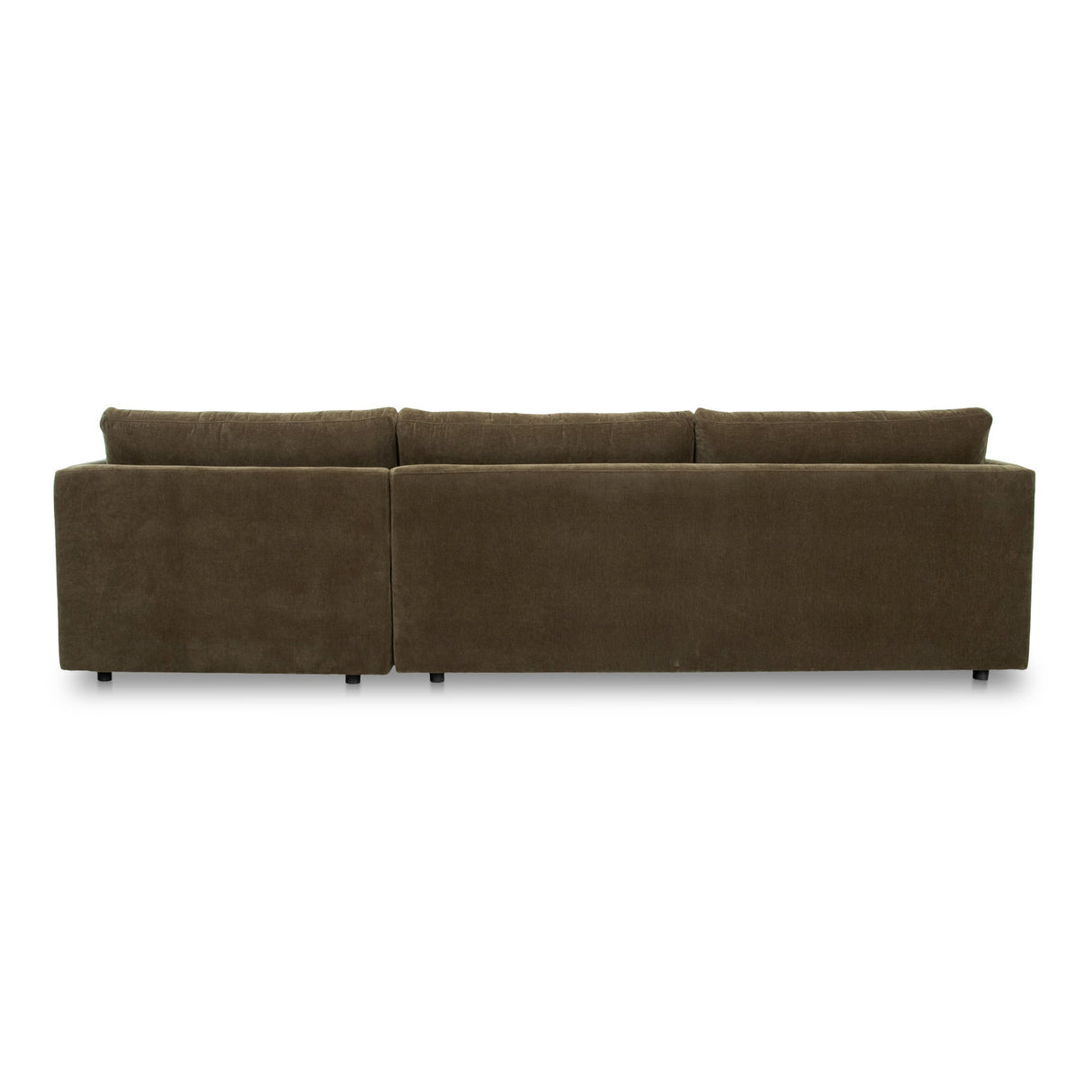 Bryn Cedar Green Right Sectional by MOES at Eve Furniture