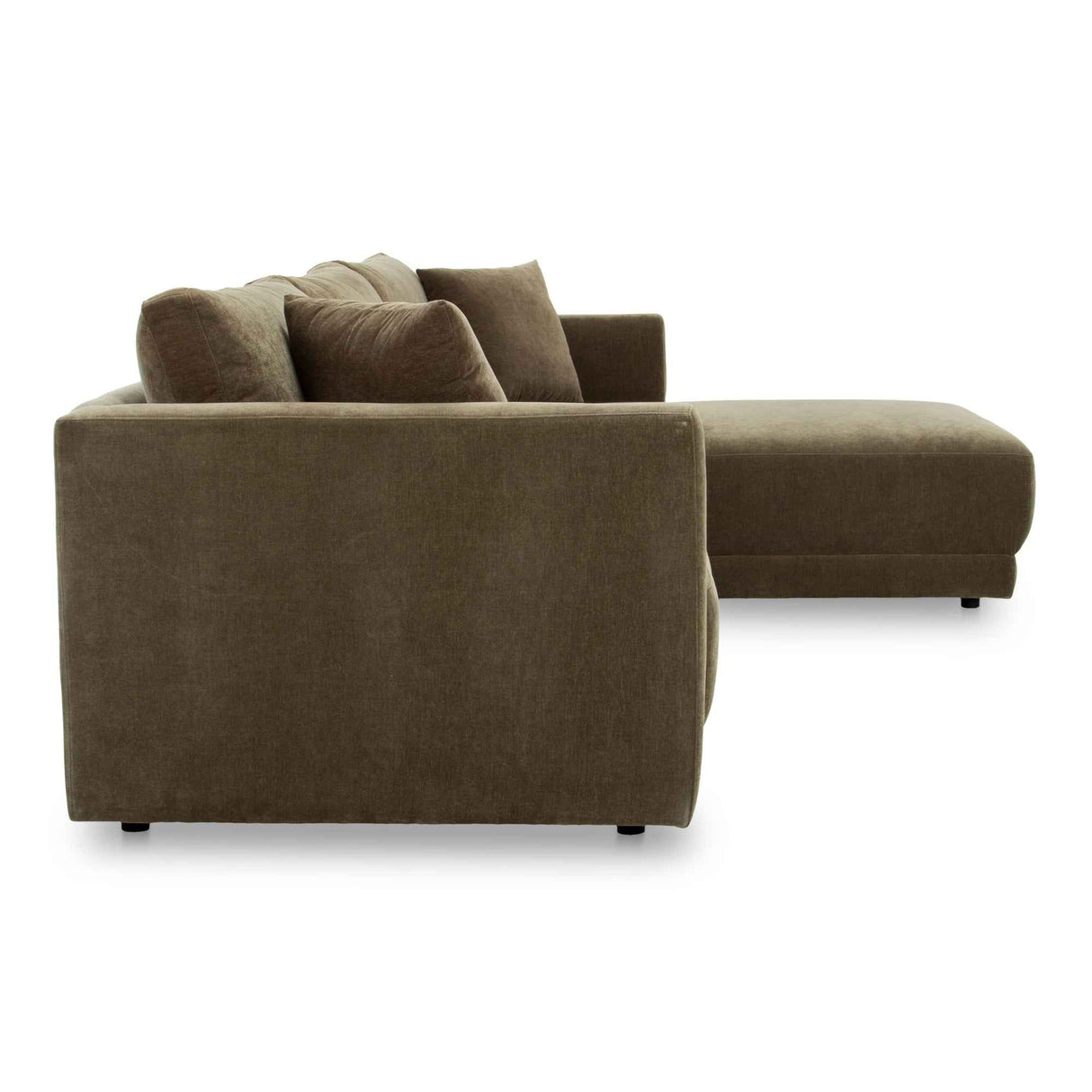 Bryn Cedar Green Right Sectional by Moe's Home at Eve Furniture