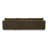 Bryn Cedar Green Right Sectional by Moe's Home at Eve Furniture