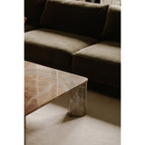 Bryn Cedar Green Right Sectional by Moe's Home at Eve Furniture
