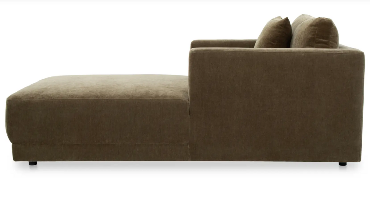 Bryn Chaise Heritage Cedar Green by Moe's Home at Eve Furniture