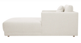 Bryn Chaise Oyster by Moe's Home at Eve Furniture