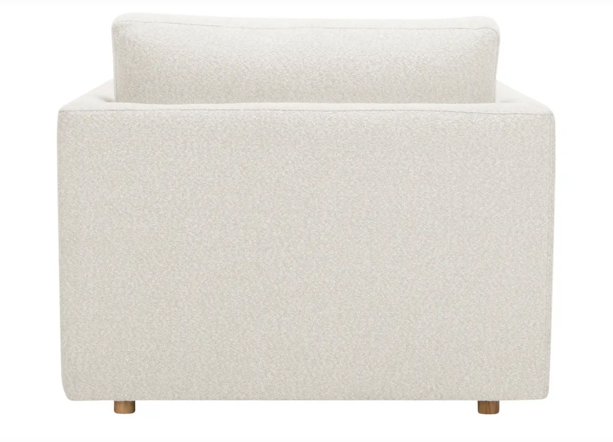 Bryn Chaise Oyster by Moe's Home at Eve Furniture