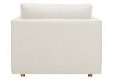 Bryn Chaise Oyster by Moe's Home at Eve Furniture