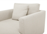 Bryn Chaise Oyster by Moe's Home at Eve Furniture