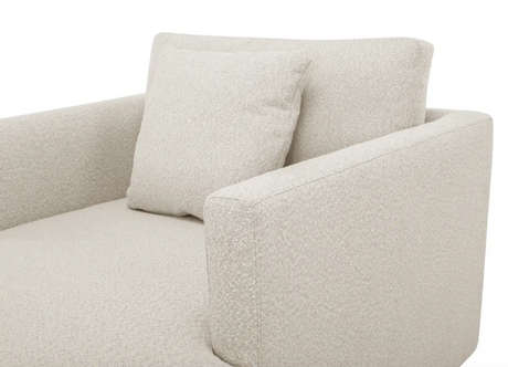 Bryn Chaise Oyster by Moe's Home at Eve Furniture