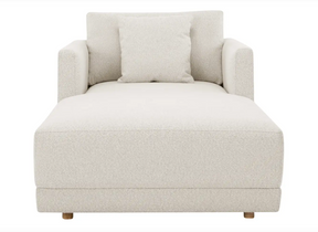 Bryn Chaise Oyster by Moe's Home at Eve Furniture