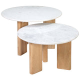 Bryn Coffee Table, Set of 2 by Dovetail at Eve Furniture