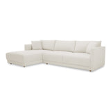 Bryn Oyster Left Sectional by MOES at Eve Furniture
