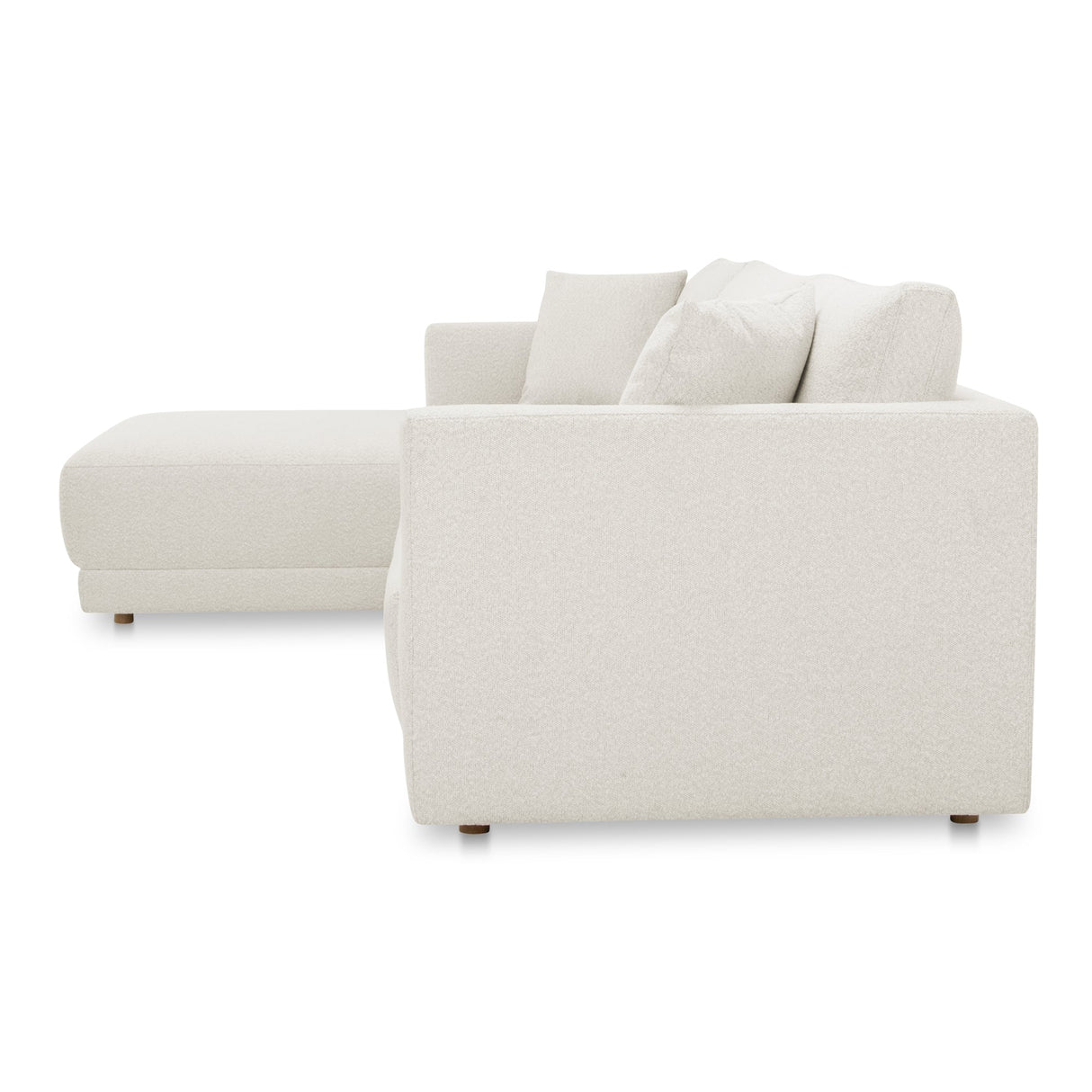 Bryn Oyster Left Sectional by MOES at Eve Furniture