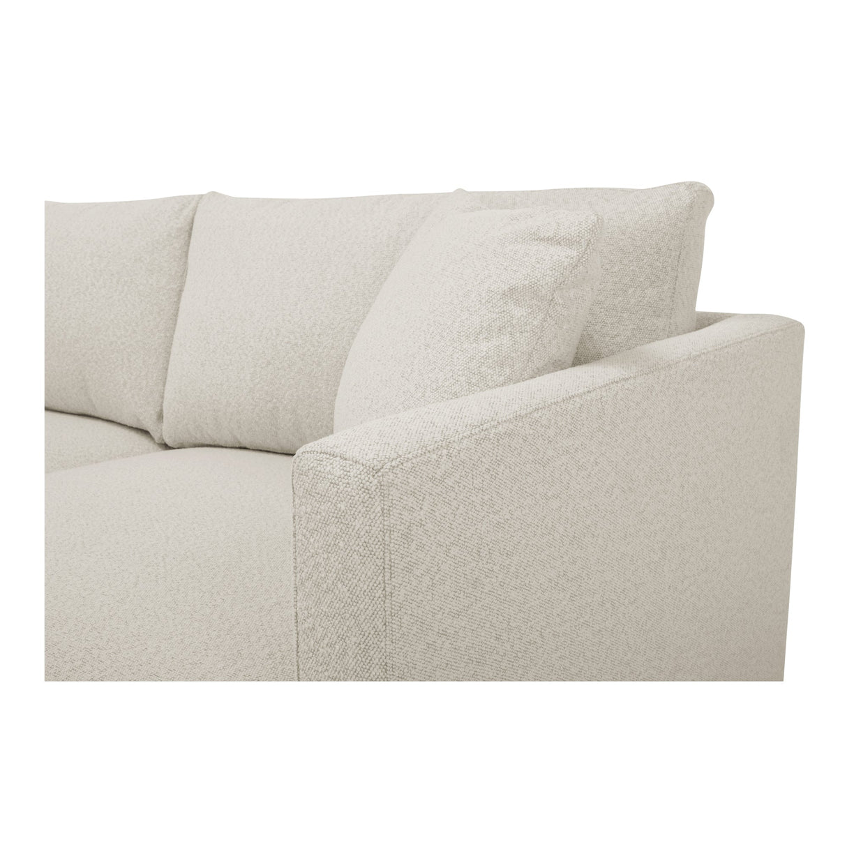 Bryn Oyster Left Sectional by MOES at Eve Furniture