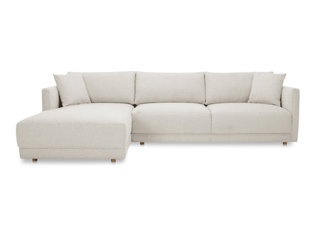 Bryn Oyster Left Sectional by MOES at Eve Furniture