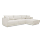 Bryn Oyster Right Sectional by MOES at Eve Furniture