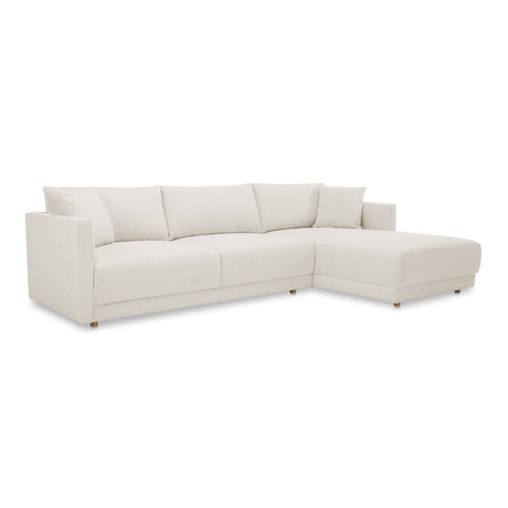 Bryn Oyster Right Sectional by MOES at Eve Furniture