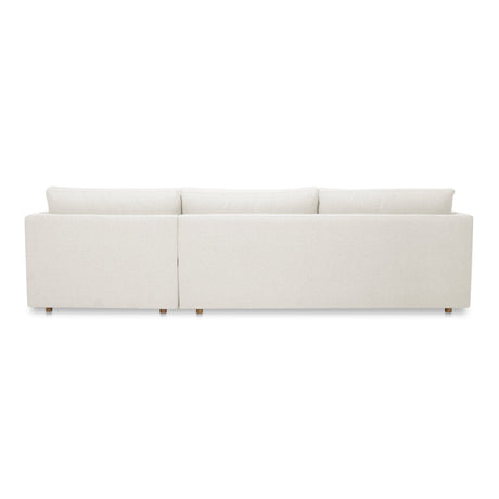 Bryn Oyster Right Sectional by MOES at Eve Furniture