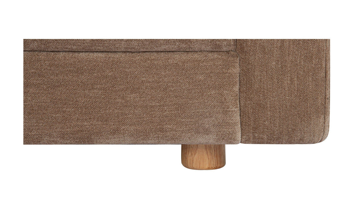 Bryn Sectional Camel by Moe's Home at Eve Furniture