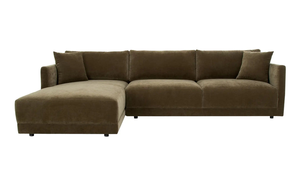 Bryn Sectional Heritage Ceder Green by Moe's Home at Eve Furniture