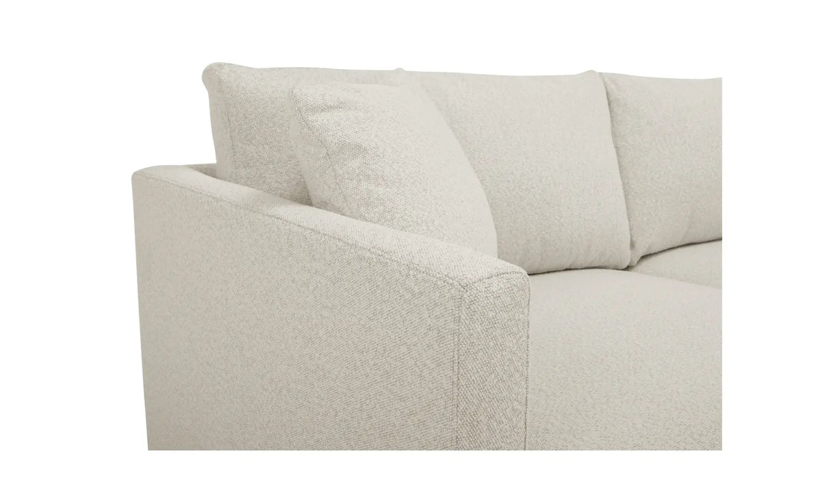 Bryn Sectional Oyster by Moe's Home at Eve Furniture