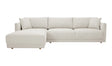 Bryn Sectional Oyster by Moe's Home at Eve Furniture