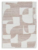 Brynnfield Beige/Brown 8' x 10' Rug by Ashley at Eve Furniture