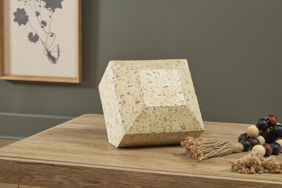 Bryons Beige Sculpture by Ashley at Eve Furniture