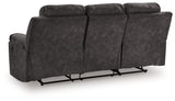 Brysonview Charcoal Reclining Sofa by Ashley at Eve Furniture