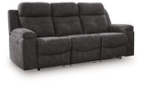 Brysonview Charcoal Reclining Sofa by Ashley at Eve Furniture