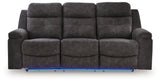 Brysonview Charcoal Reclining Sofa by Ashley at Eve Furniture