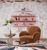 Bubble Glass and Brass Side Table by TOV Furniture at Eve Furniture