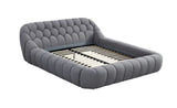 Bubbles Grey King Bed by New Era Innovations at Eve Furniture