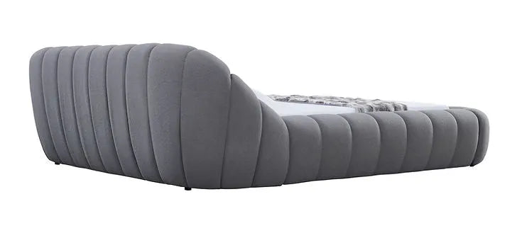 Bubbles Grey King Bed by New Era Innovations at Eve Furniture